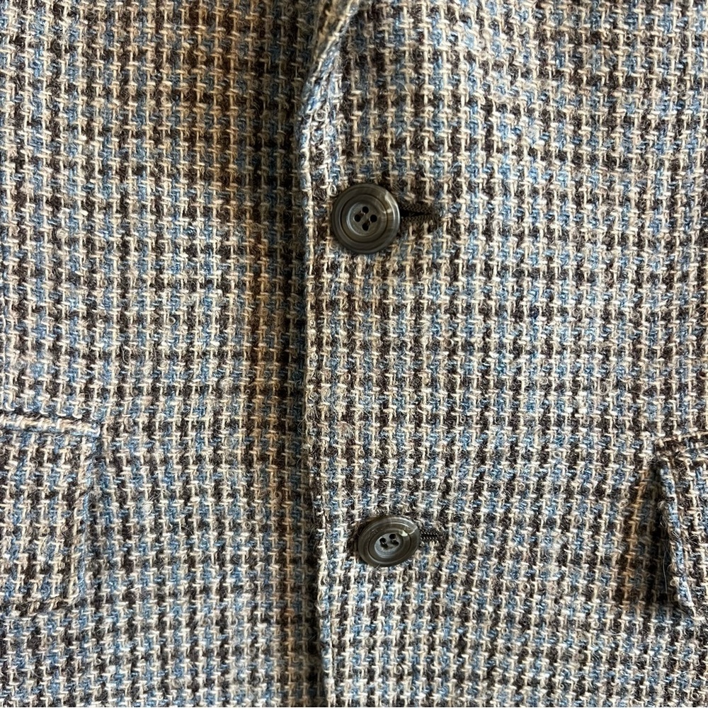 Vintage Wool Satin Lined Blazer - Picture 5 of 16